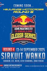 Next Stop Cleosa Series Round 4 dan Kejurnas Motocross tanggal 13-14 September 2025 Sirkuit Wank